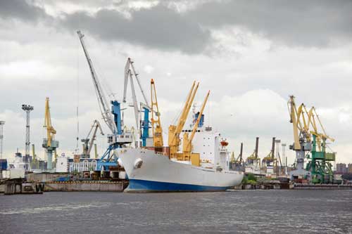 ship-cranes-harbor-activity-st-petersburg-russia